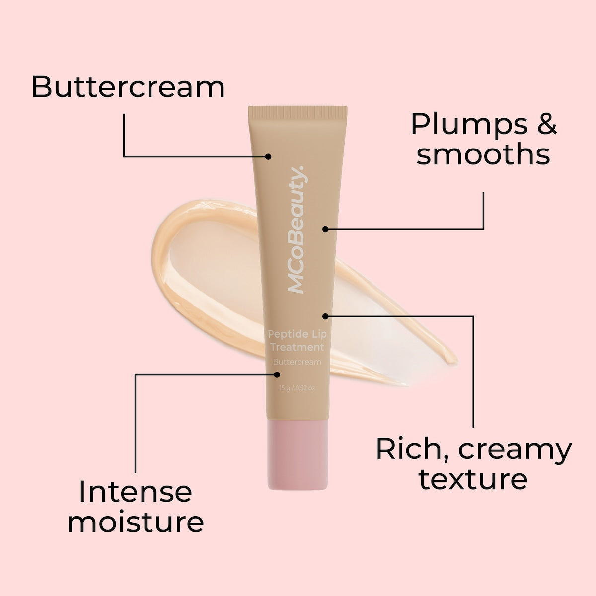 Mcobeauty Peptide Liptreatment Buttercream 15g