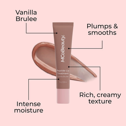 Mcobeauty Peptide Liptreatment Vanilla Brulee 15g