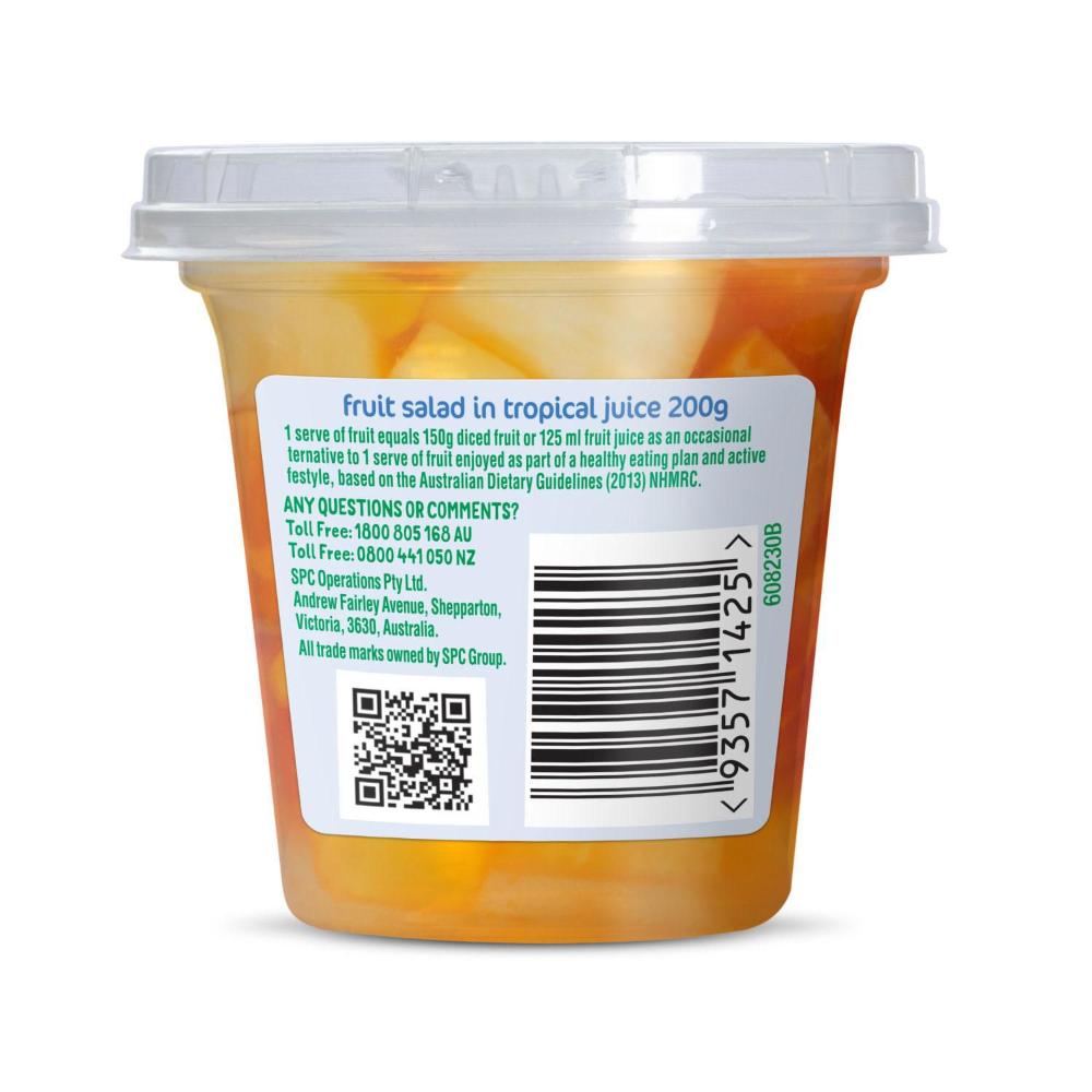 SPC Fruit Snack Fruit Salad IN Tropical Juice - 200 GRAM