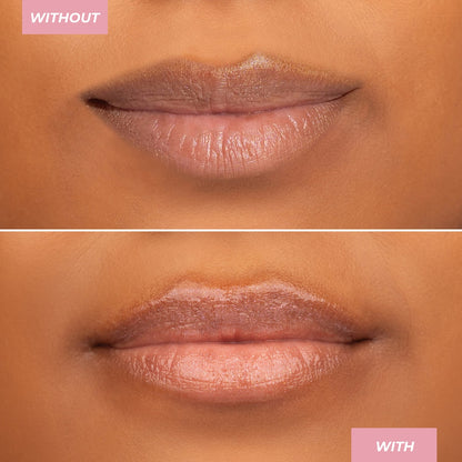 Mcobeauty Shimmer Lip Plump 4 In 1 Hydrating Lacquer Soft Peach Each