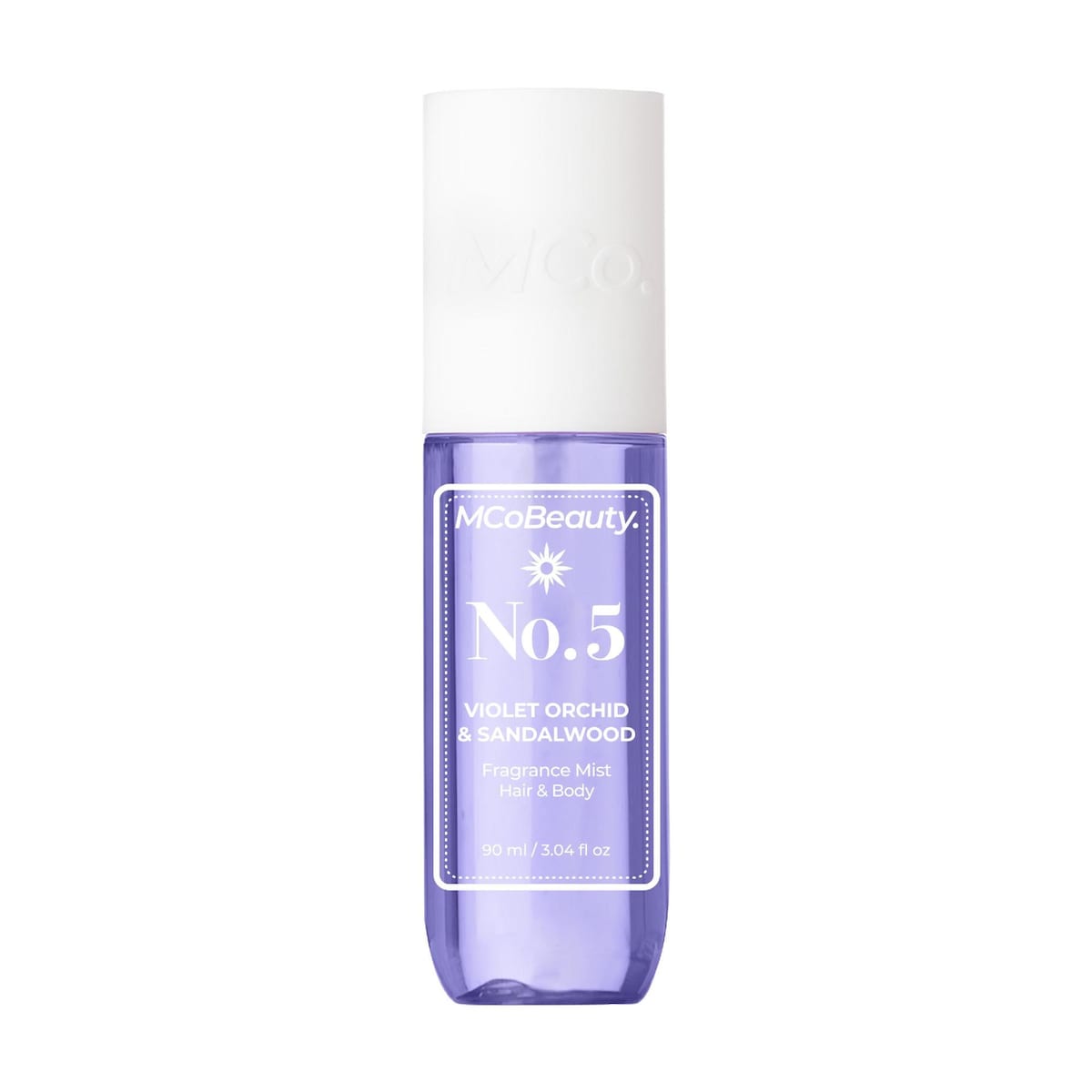 Mcobeauty Fragrance Mist Hair & Body No. 5 Violet Orchid & Sandalwood 90ml