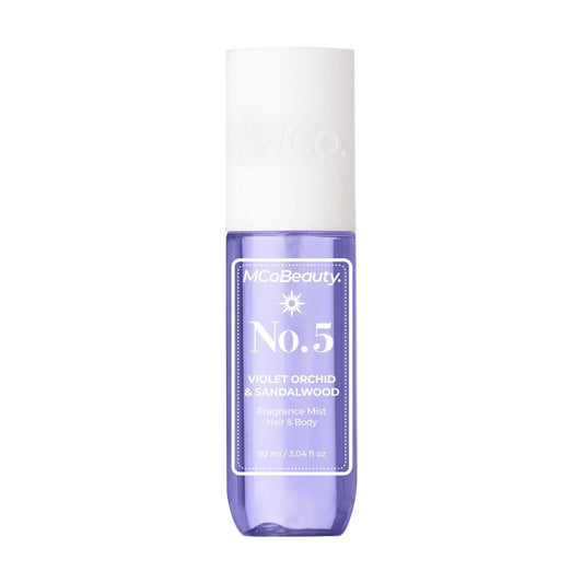 Mcobeauty Fragrance Mist Hair & Body No. 5 Violet Orchid & Sandalwood 90ml