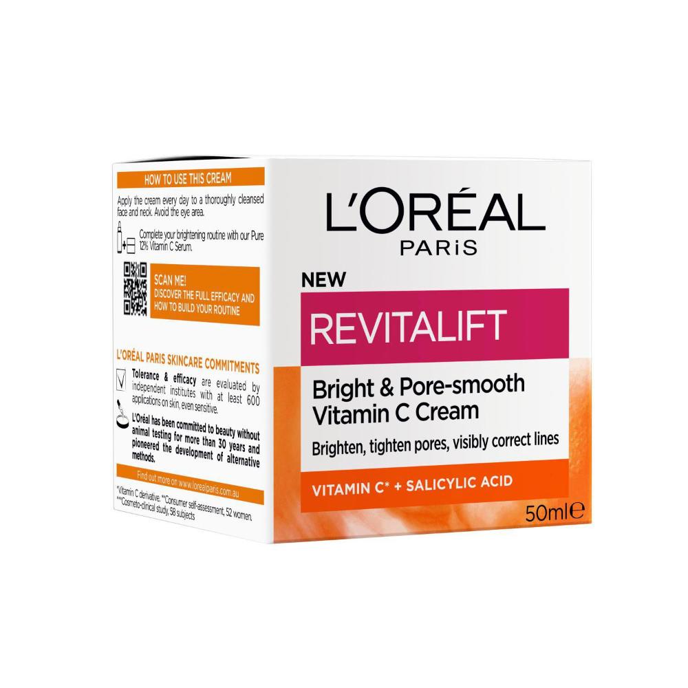 L'Oreal Revitalift Vitamin C Cream - 50mL