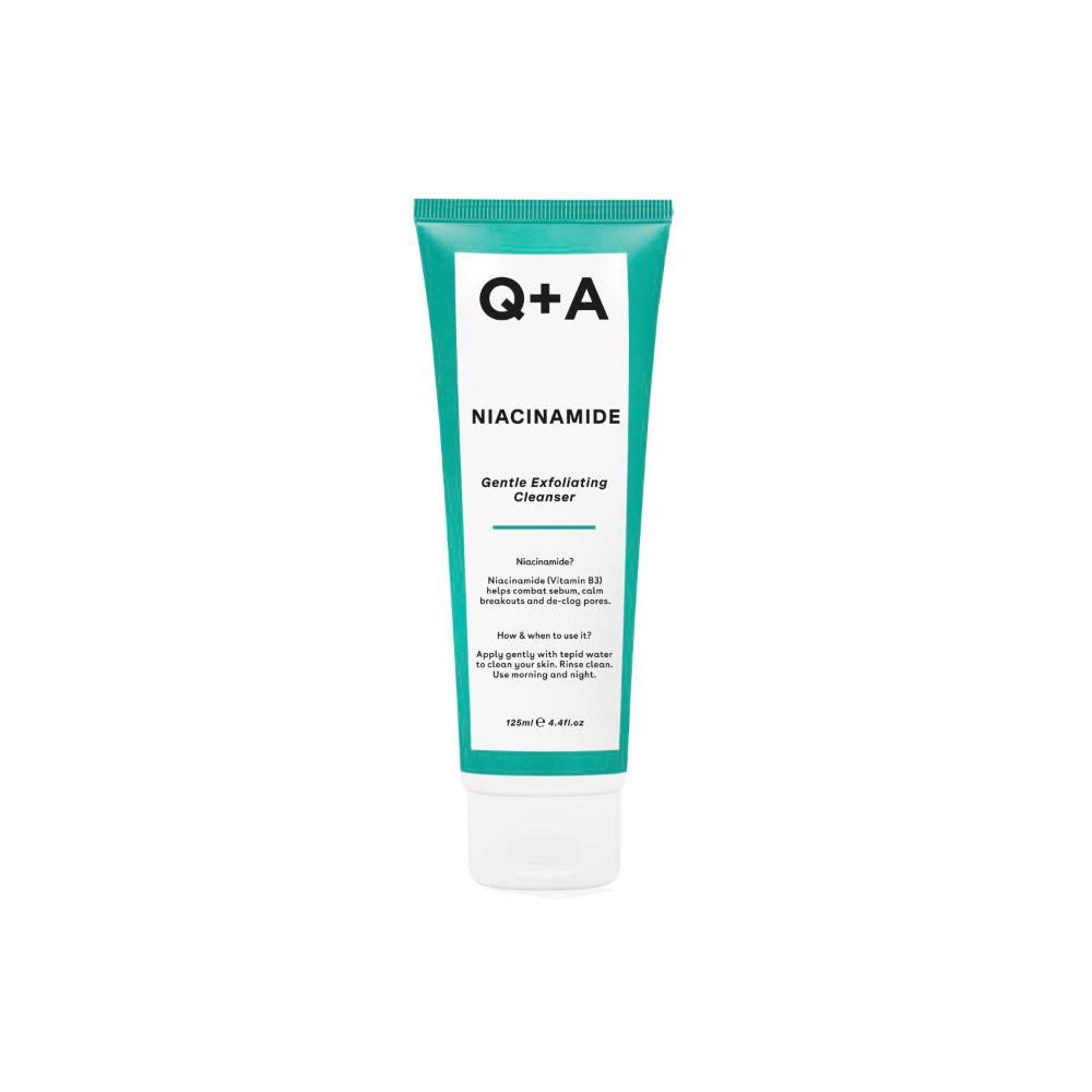 Q+A Niacinamide Gentle Exfoliating Cleanser - 125mL