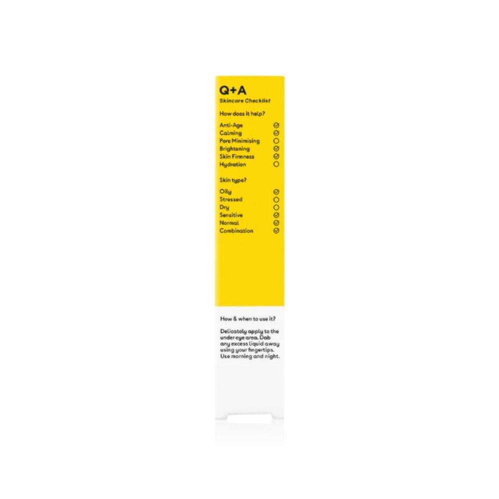 Q+A Caffeine Eye Serum - 15mL