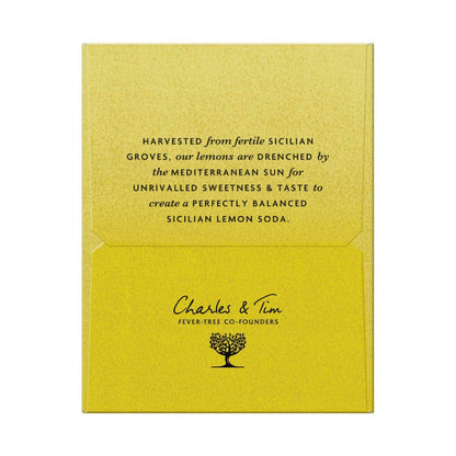 Fever-Tree Sicilian Lemon Soda 4x250ml - 4 Pack