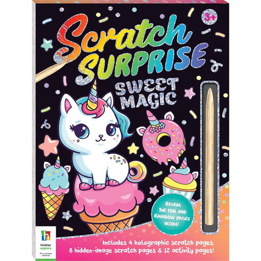 Hinkler Explore Scratch Surprise Sweet Magic Each