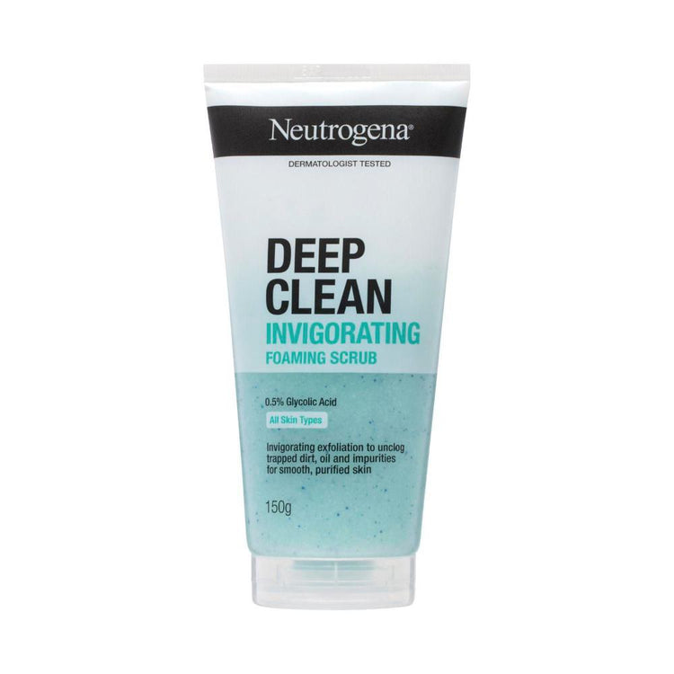 Neutrogena Deep Clean Invigorating Foaming Scrub - 150g