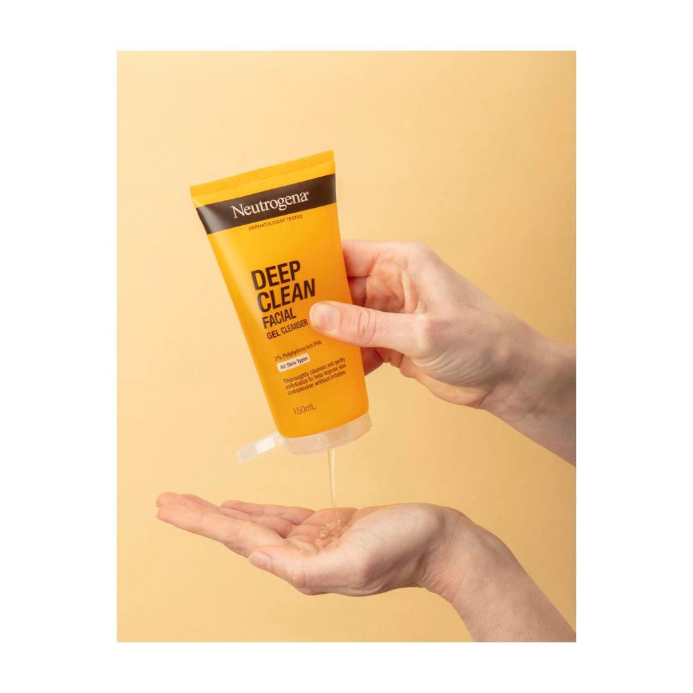 Neutrogena Deep ean Facial Gel eanser - 150g
