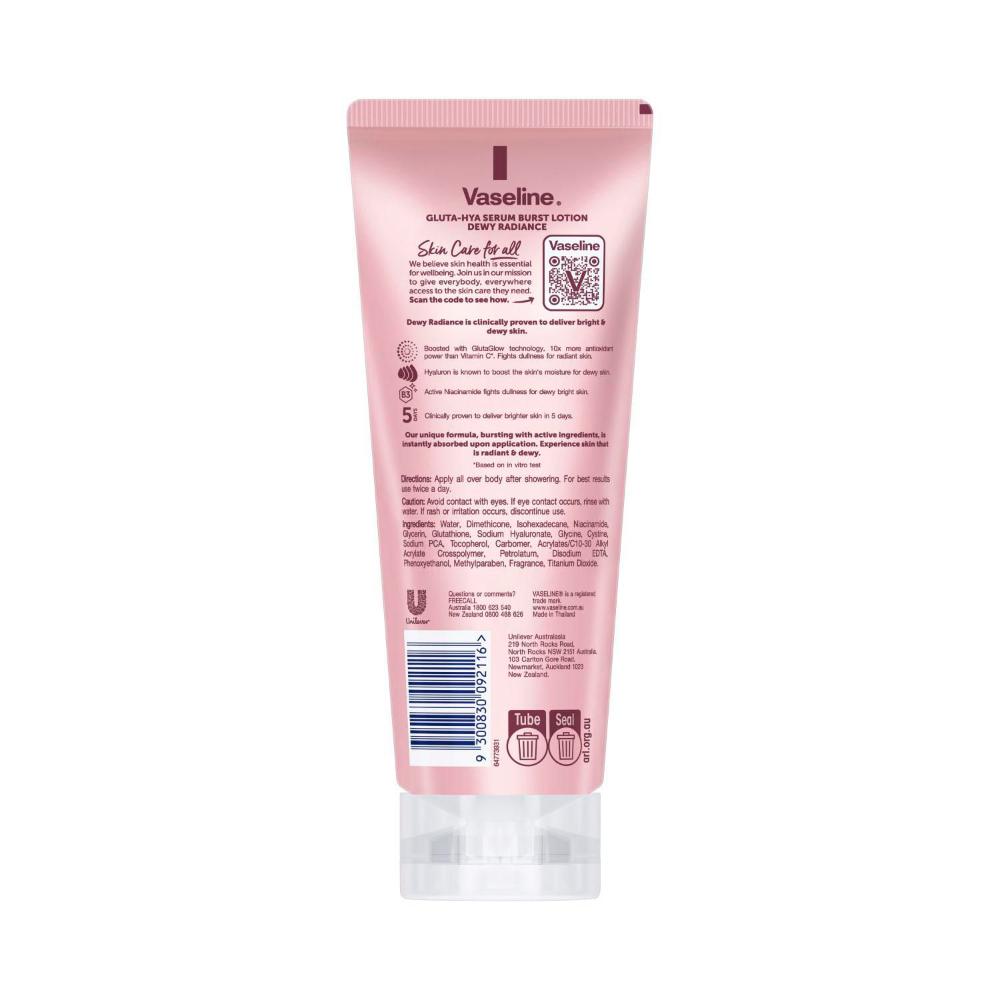 Vaseline Gluta - Hya Body Lotion Moisturiser Radiance - 200mL