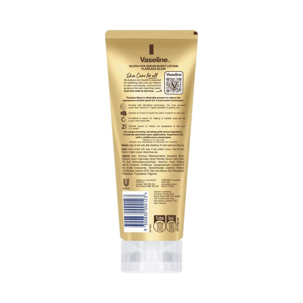 Vaseline Gluta - Hya Body Lotion Moisturiser Bright - 200mL