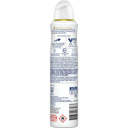 Dove Advanced Care Antiperspirant Deodorant Invisible Dry 72h 250 Ml