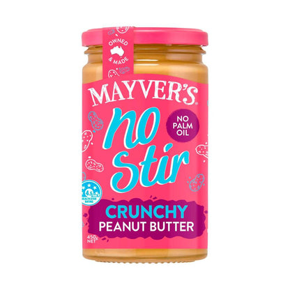 Mayver's Lovli Spoon Crunchy Peanut Butter - 450g
