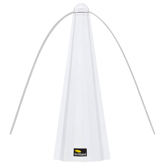 Brilliant White No Fly Zone Fly Repellent Fan - 92 x 242mm - 2 Pack