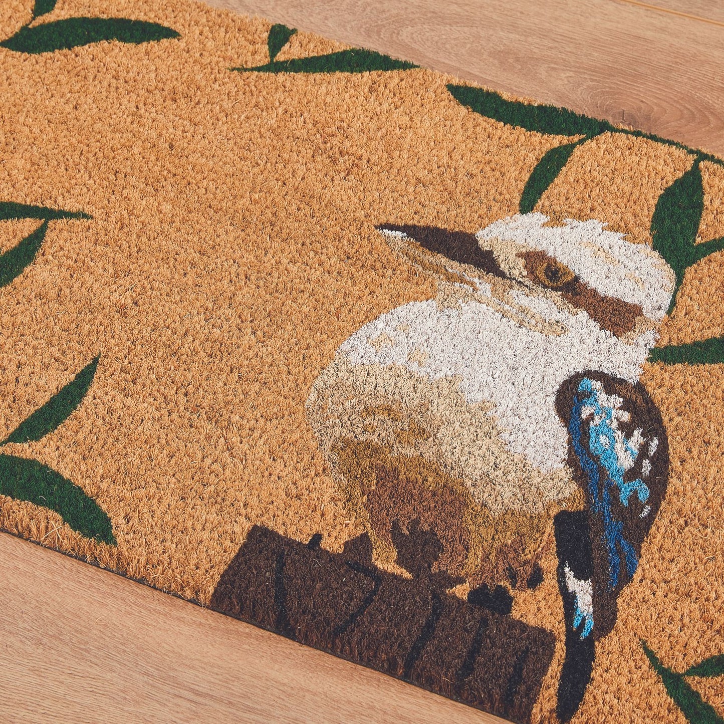 Madras Link Kookaburra Coir Door Mat - 40 x 70cm - Natural