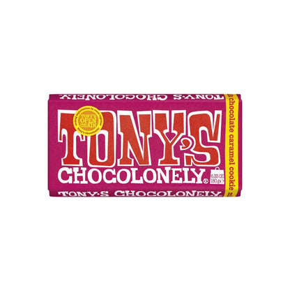 Tony's Chocolonely Milk Chocolate Caramel Cookie - 180g