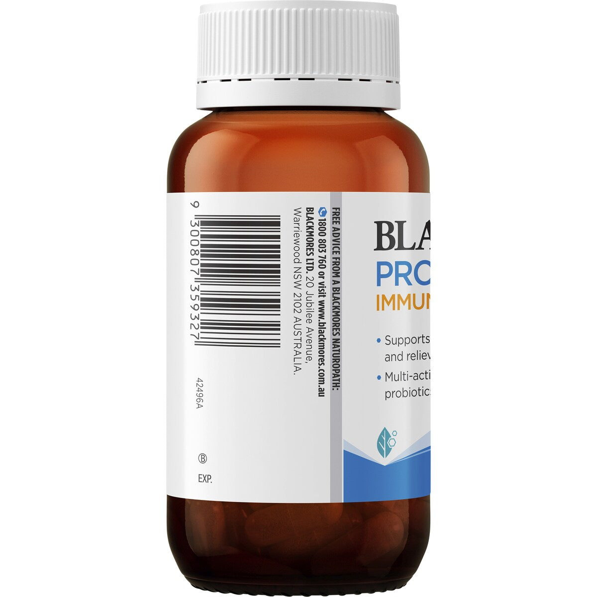 Blackmores Probiotics+ Immune Defence Capsules 55 pack