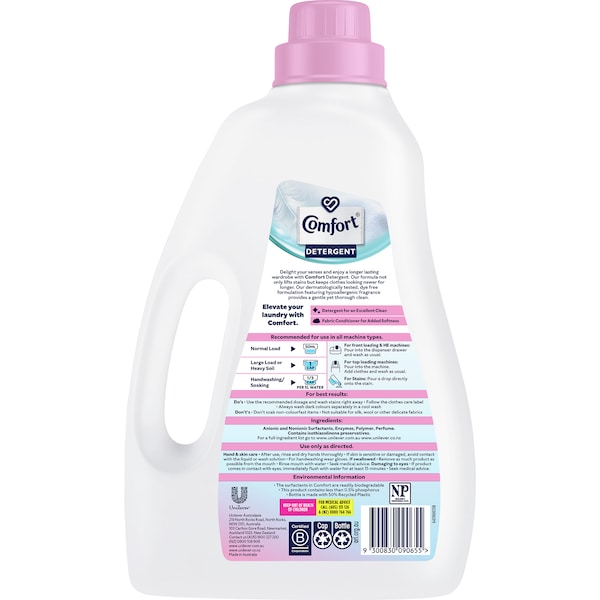 Comfort Laundry Liquid Detergent Pure 2L
