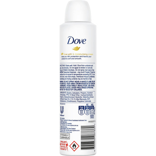 Dove Antiperspirant Deodorant Powder 48h 250 Ml