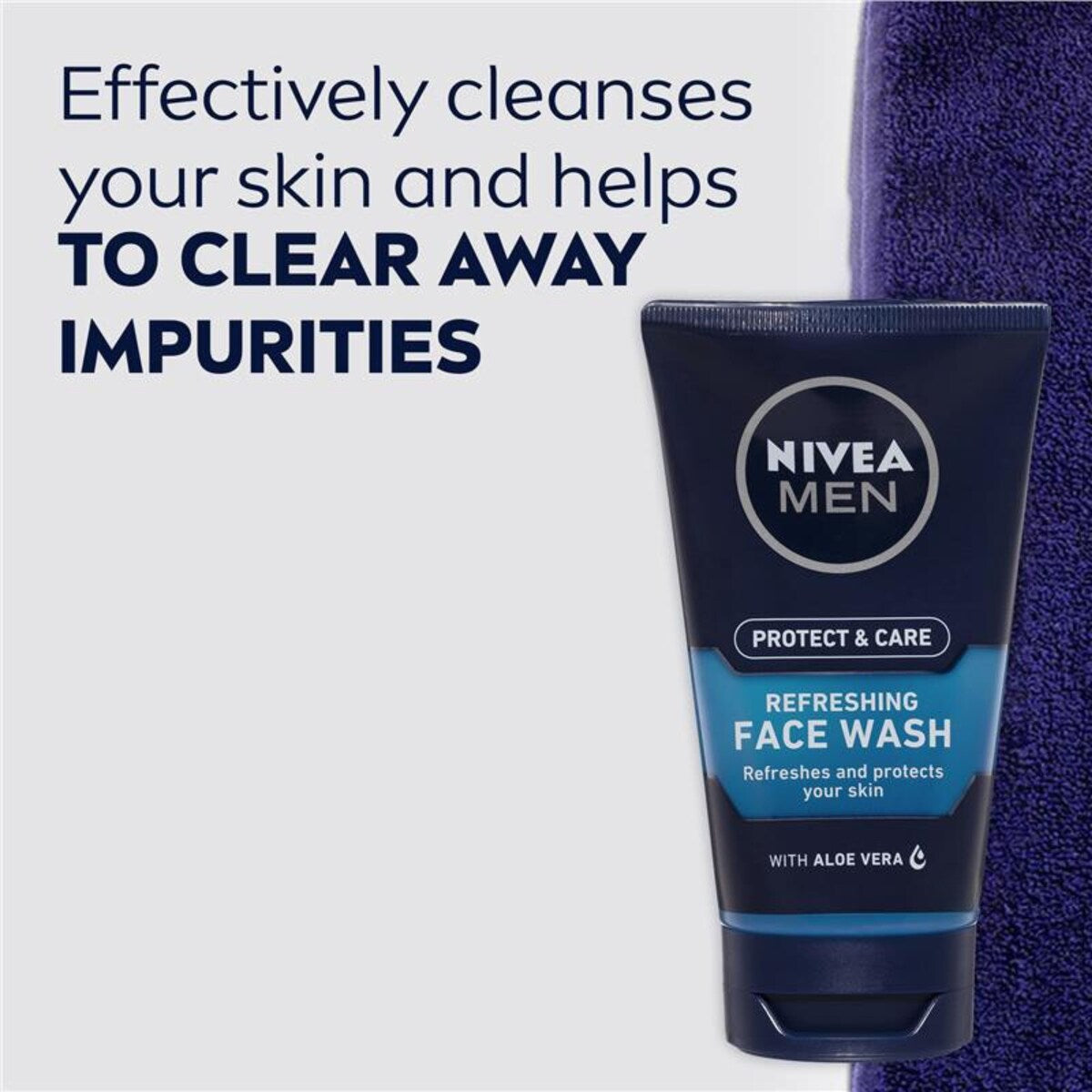 Nivea Men Refreshing Face Wash With Aloe Vera 100ml