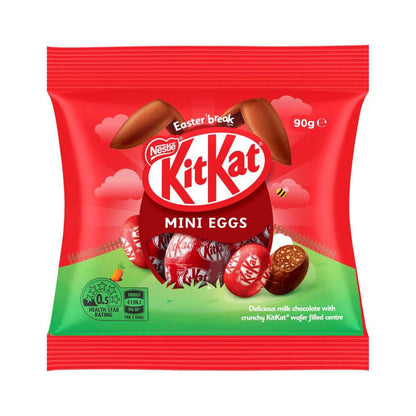 Nestle Kit Kat Milk Chocolate Mini Easter Eggs Bag - 90g