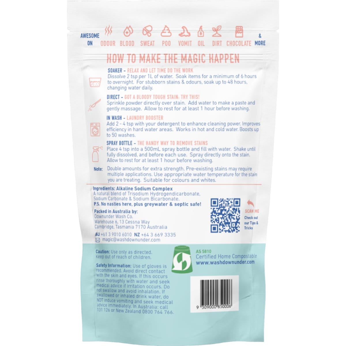 Bloody Awesome Laundry Stain & Odour Remover 500g
