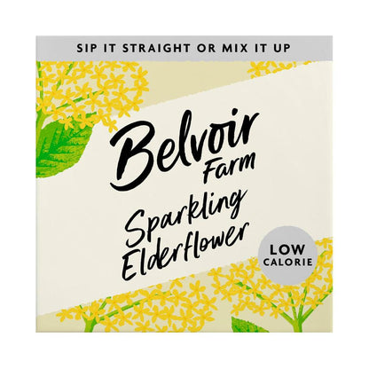 Belvoir Farm Sparkling Elderflower 4x330ml - 4 Pack