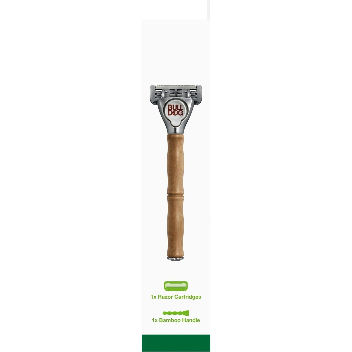 Bulldog Original Bamboo Razor Handle Kit Each