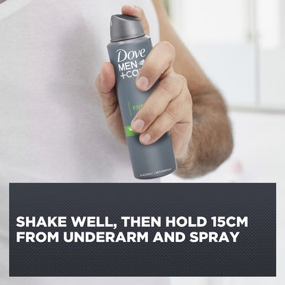 Dove Men+care 48hr Deodorant Aerosol Fresh 250ml