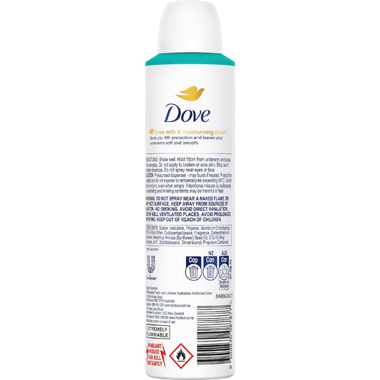 Dove Women 48hr Deodorant Aerosol Fresh Care 250ml