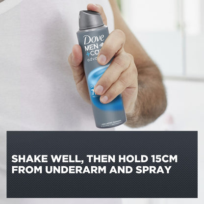 Dove Men+ Care Advanced Deodorant Antiperspirant Clean Comfort 250 Ml