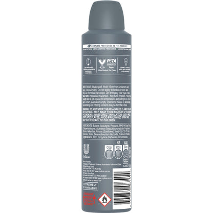 Dove Men+care Advanced 72hr Deodorant Aerosol Extra Fresh 250ml