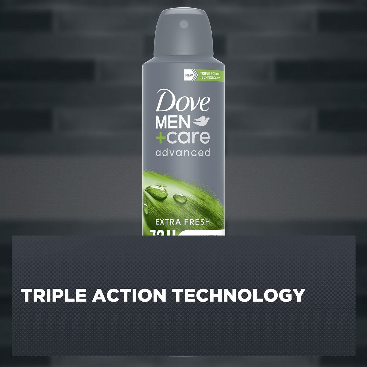 Dove Men+ Care Advanced Aerosol Antiperspirant Extra Fresh 72h 250 Ml
