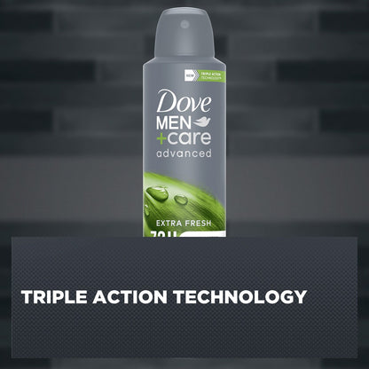 Dove Men+ Care Advanced Aerosol Antiperspirant Extra Fresh 72h 250 Ml