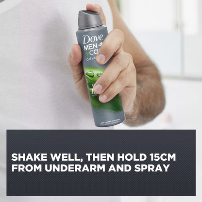 Dove Men+care Advanced 72hr Deodorant Aerosol Extra Fresh 250ml