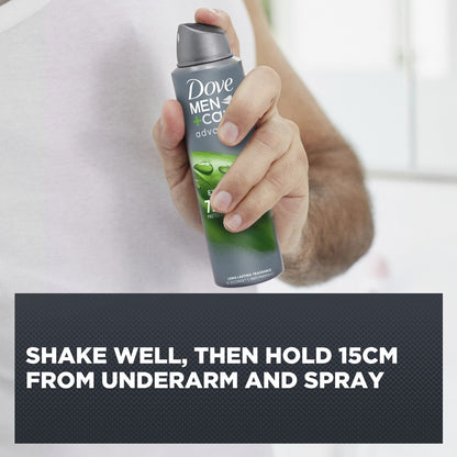 Dove Men+ Care Advanced Aerosol Antiperspirant Extra Fresh 72h 250 Ml