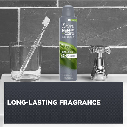 Dove Men+care Advanced 72hr Deodorant Aerosol Extra Fresh 250ml