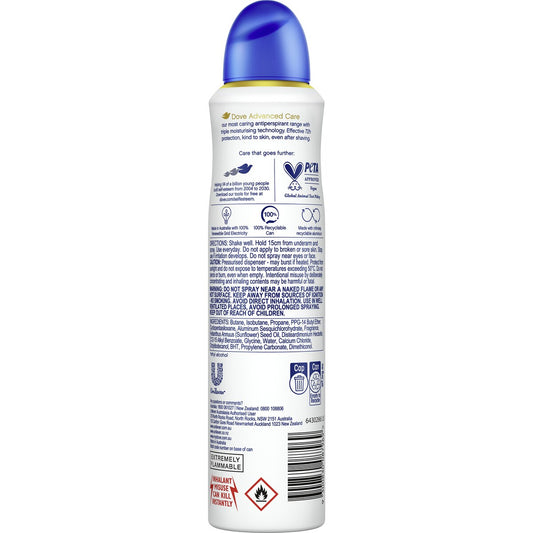 Dove Advanced Care Antiperspirant Deodorant Original 72h 250 Ml