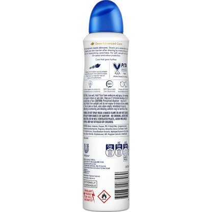 Dove Women Advanced 72hr Deodorant Aerosol Original 250ml