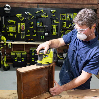 Ryobi ONE+ Palm Sander Kit - 2.0Ah - 161 x 210 x 250mm
