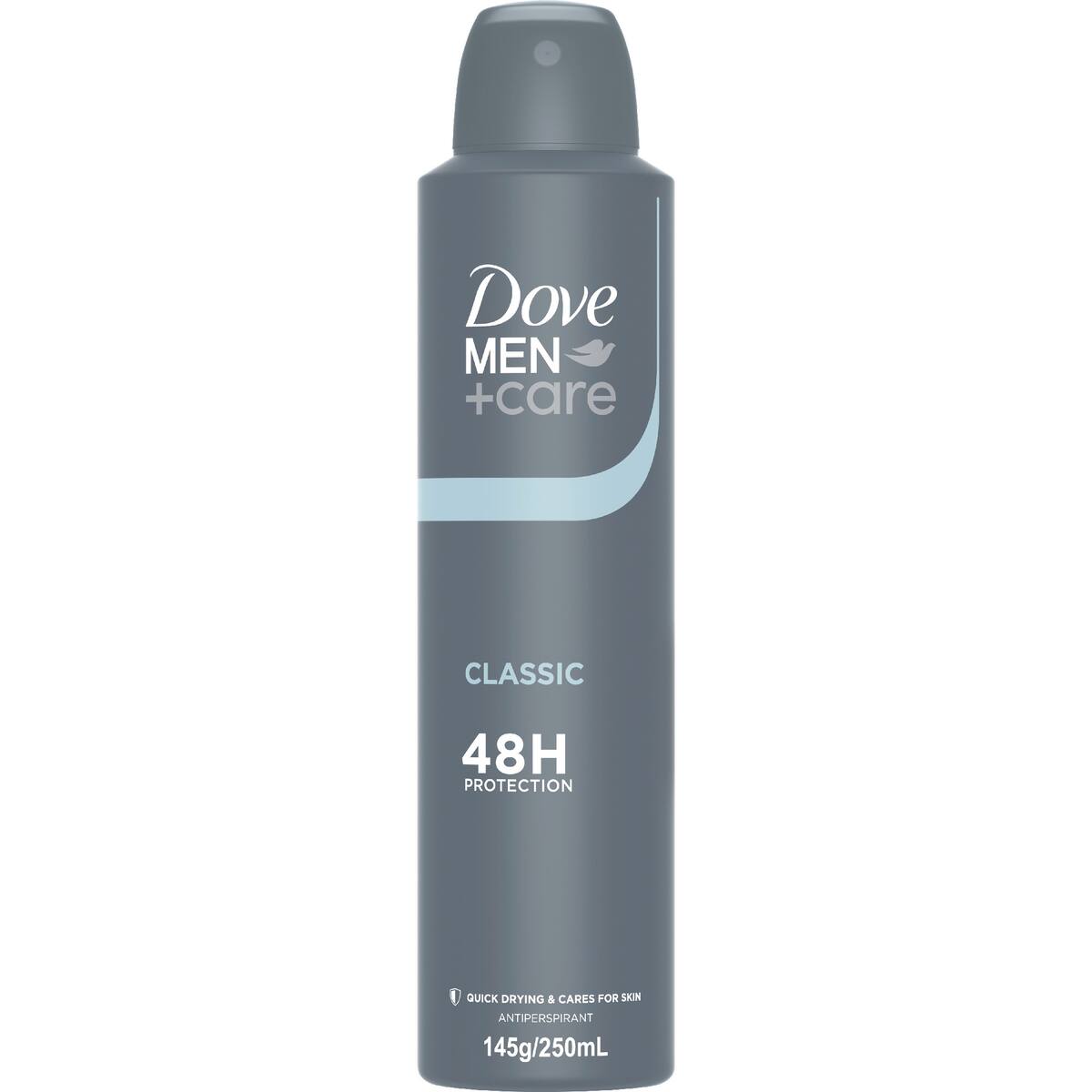 Dove Men+care 48hr Deodorant Aerosol Classic 250ml