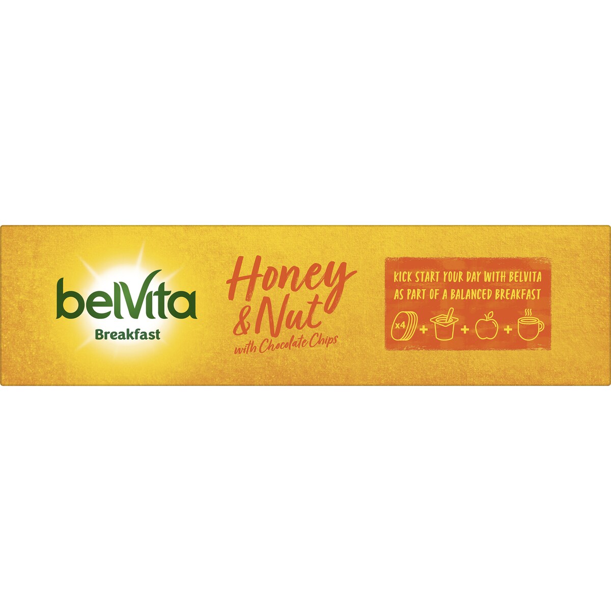 Belvita Breakfast Biscuits Honey & Nut With Chocolate Chips 6 Pack