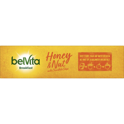 Belvita Breakfast Biscuits Honey & Nut With Chocolate Chips 6 Pack