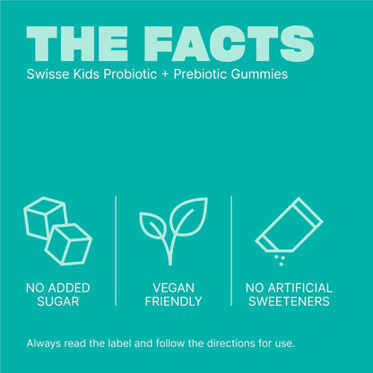 Swisse Probiotic + Prebiotic Gummies For Kids 90 pack