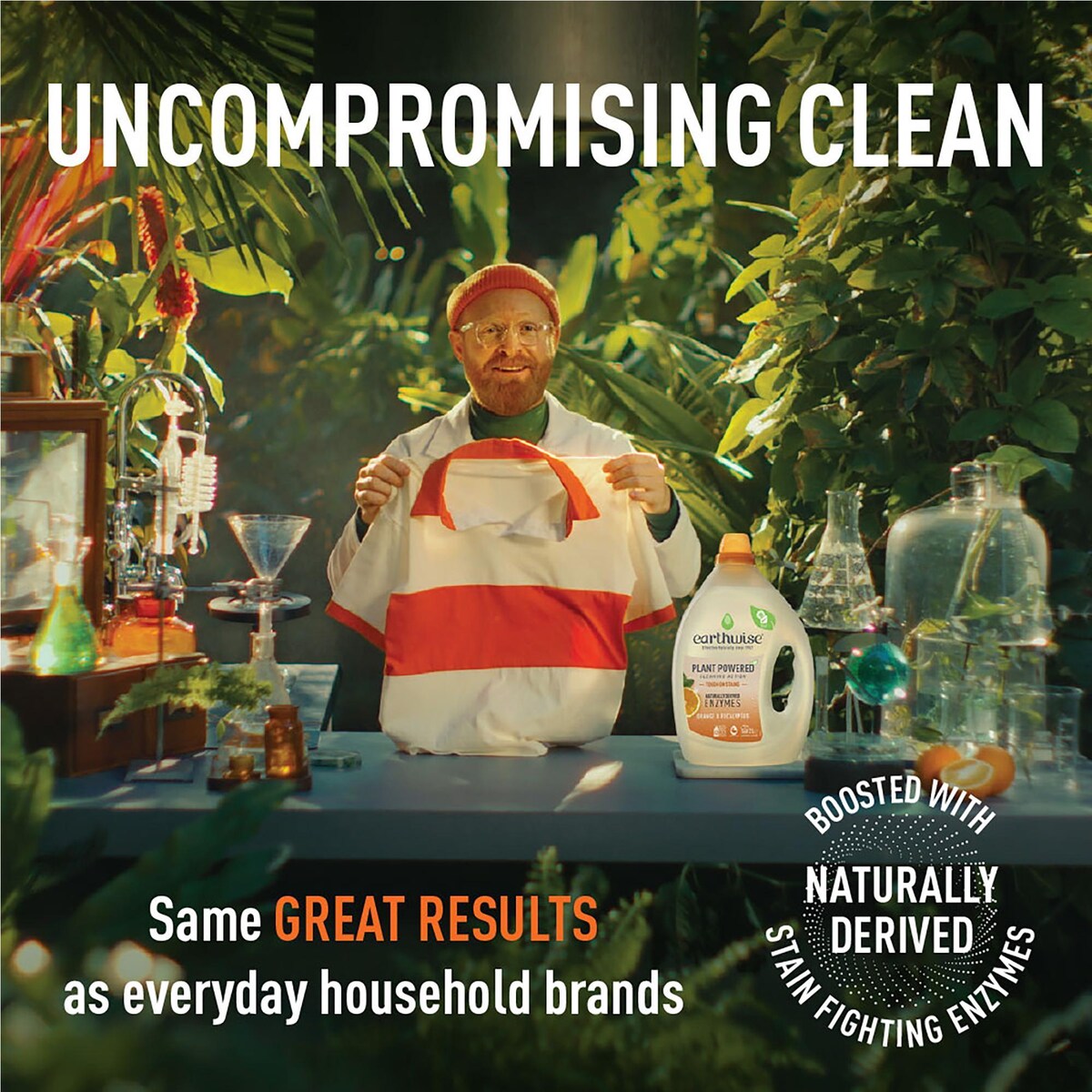 Earthwise Orange & Eucalyptus Laundry Liquid Washing Detergent 2L