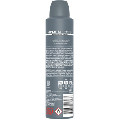 Dove Men+care 48hr Deodorant Aerosol Stain Defence 250ml