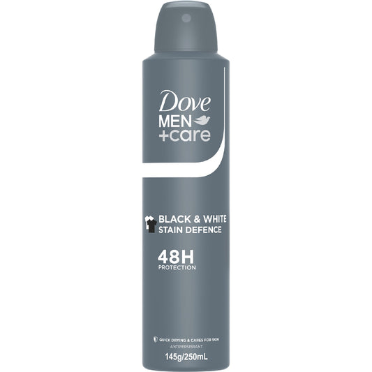 Dove Men+ Care Antiperspirant Aerosol Stain Defense 48h 250 Ml