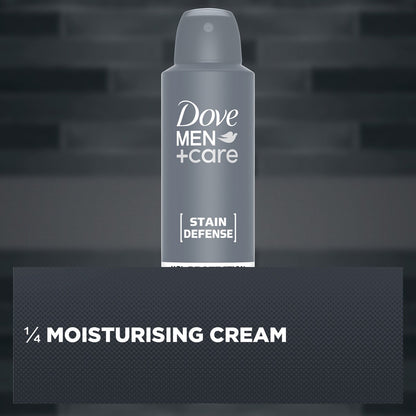 Dove Men+ Care Antiperspirant Aerosol Stain Defense 48h 250 Ml