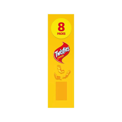 Twisties Cheese Snacks Lunchbox Multipack 8 Pack - 152g