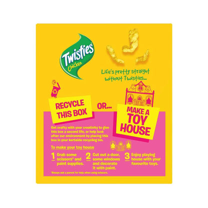 Twisties Chicken Snacks Lunchbox Multipack 8 Pack - 152g